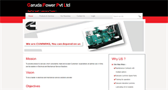 Desktop Screenshot of garudapower.com